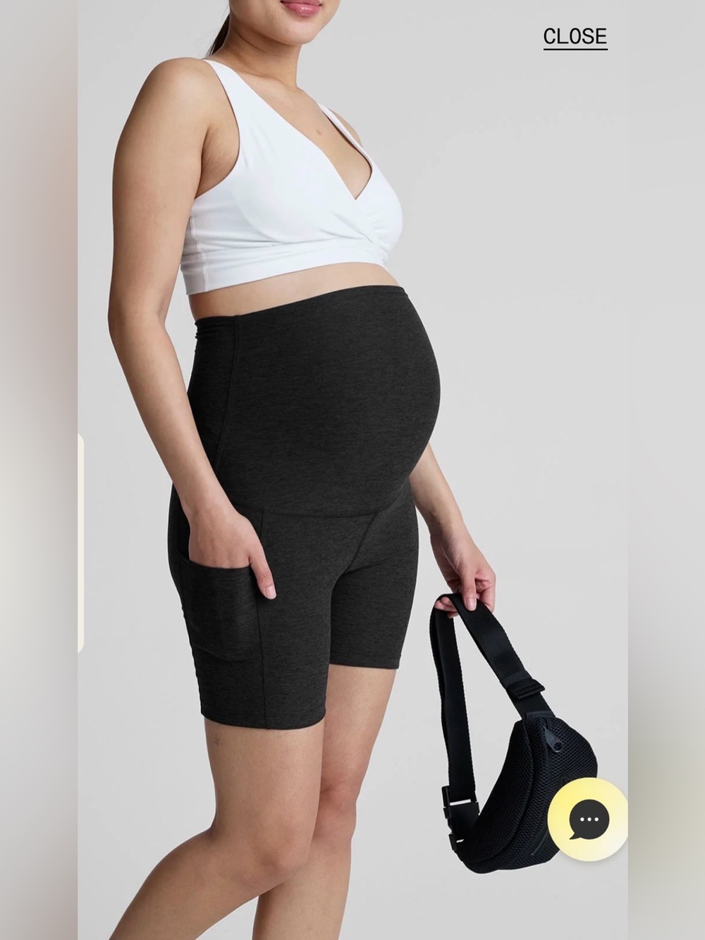 Beyond Yoga Maternity Biker Shorts